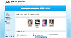 Desktop Screenshot of parkvistahighschool.org