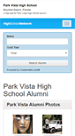 Mobile Screenshot of parkvistahighschool.org